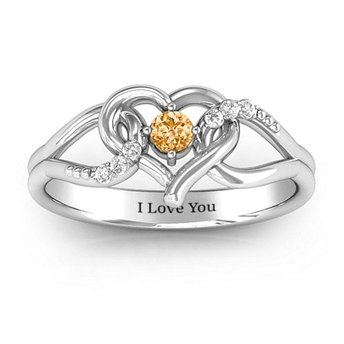 You Have My Heart Ring with Accents