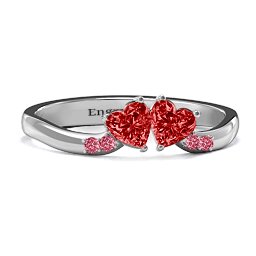 Follow Your Heart Ring in 925 Sterling Silver