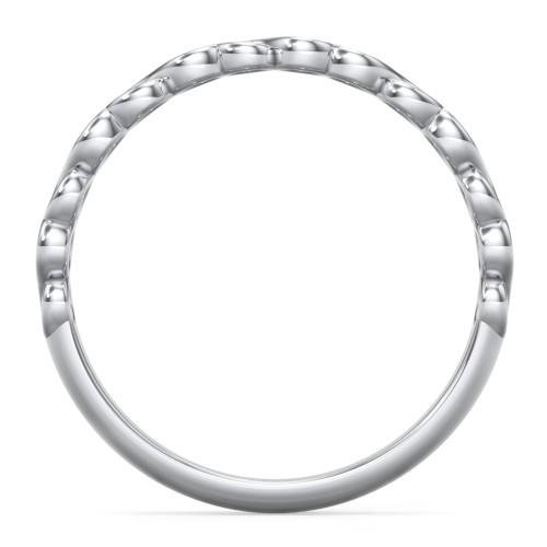 Dreaming Of Infinity Band – 10K White Gold