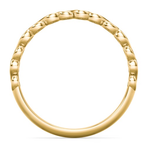 Dreaming Of Infinity Band – 18K Gold Plated Silver