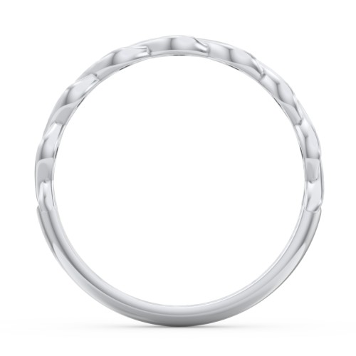 Dreaming Of You Accent Band – Sterling Silver with White Premium Zirconia