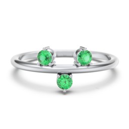 Stacking Ring with 1-5 Stones