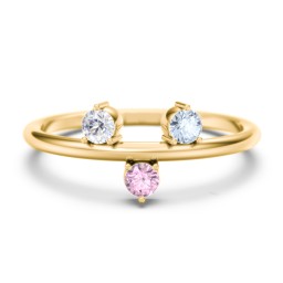 Stacking Ring with 1-5 Stones