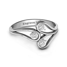 Eternal Elegance Three-Stone Ring