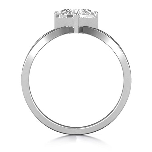 Enchanting Angles Ring – Sterling Silver with White Premium Zirconia