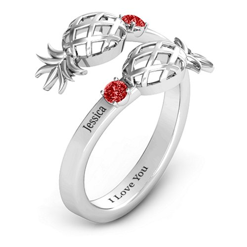 Pineapple Passion Wraparound Ring