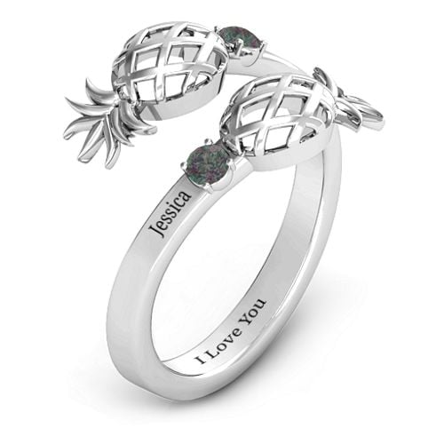 Pineapple Passion Wraparound Ring