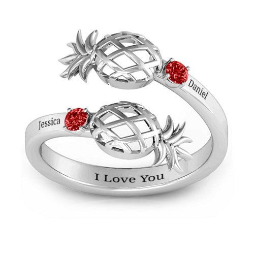 Pineapple Passion Wraparound Ring