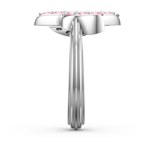 Chic In Cactus Ring – Sterling Silver with Pink Tourmaline