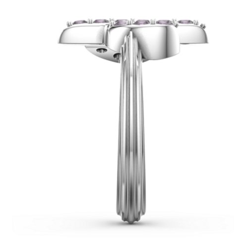 Chic In Cactus Ring – Sterling Silver with Alexandrite