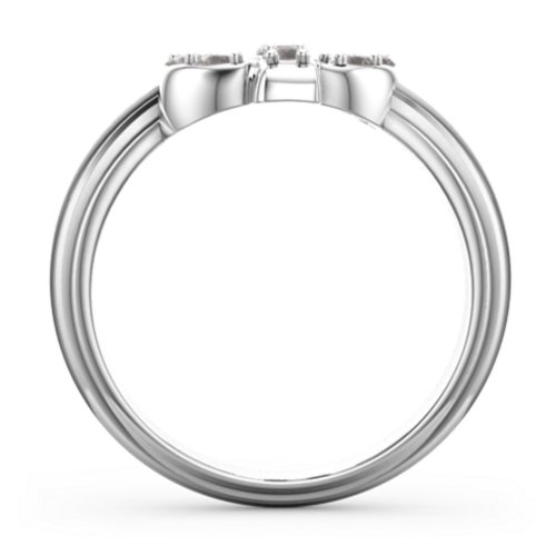 Chic In Cactus Ring – Sterling Silver with Smokey Quartz