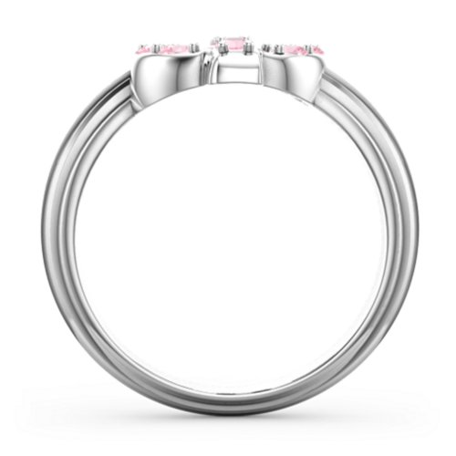 Chic In Cactus Ring – Sterling Silver with Pink Tourmaline