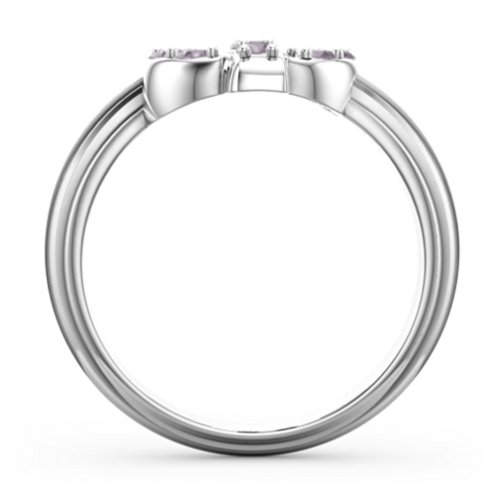 Chic In Cactus Ring – Sterling Silver with Alexandrite