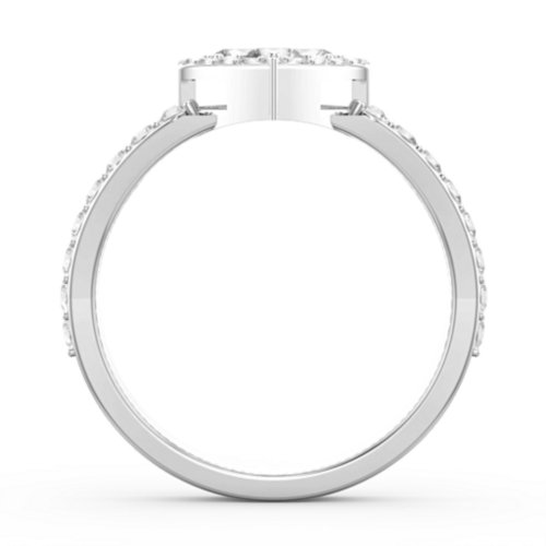 Written in the Stars Heart Cluster Ring