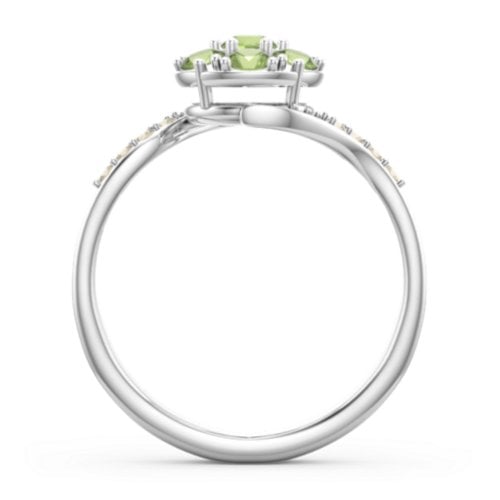 Ariel Round Cluster Ring