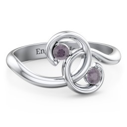 The Pinky Promise Ring in 925 Sterling Silver with Alexandrite