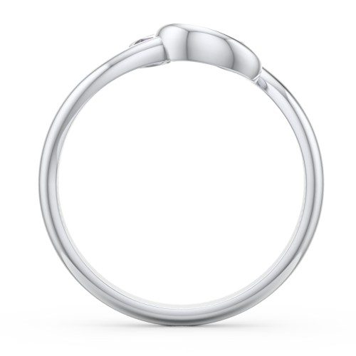 The Pinky Promise Ring – Sterling Silver with Alexandrite