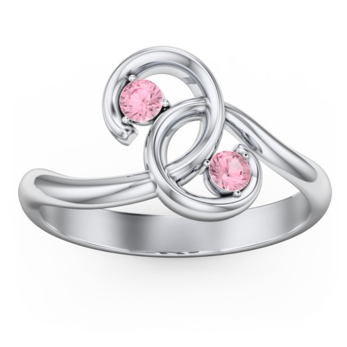 The Pinky Promise Ring – Sterling Silver with Pink Tourmaline