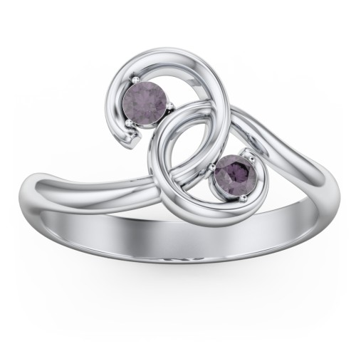 The Pinky Promise Ring – Sterling Silver with Alexandrite