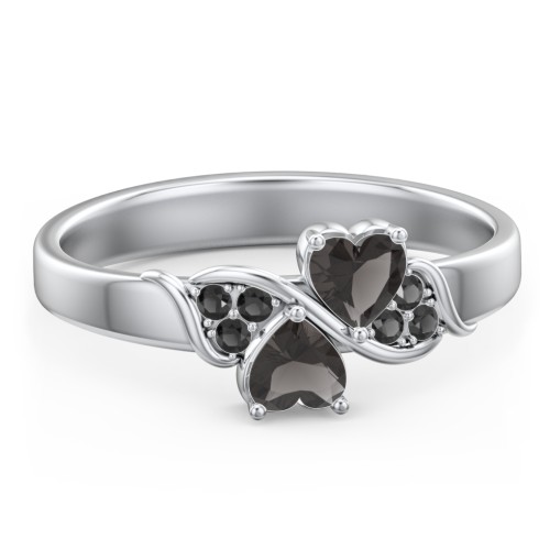 Heart of Hearts with Accent Stones Ring
