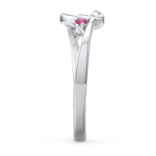 Hearts Entwined Pinky Promise Ring