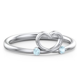 Two in Love Ring