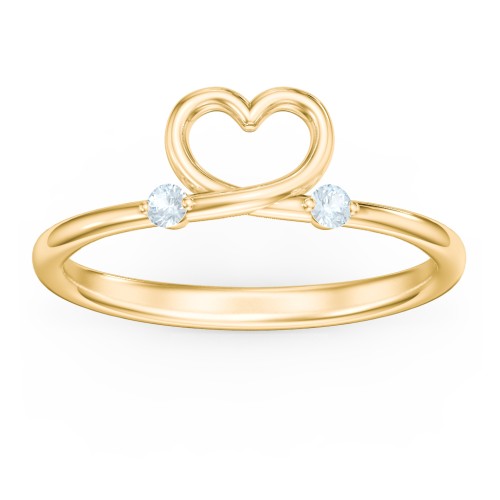Two in Love Ring
