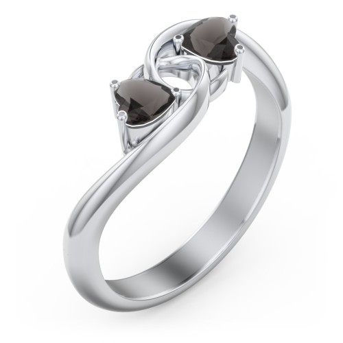 Two of Hearts Pinky Promise Ring