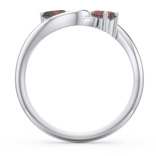 Two of Hearts Pinky Promise Ring