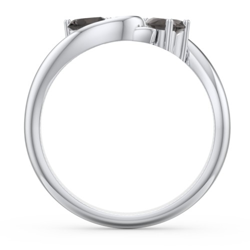 Two of Hearts Pinky Promise Ring