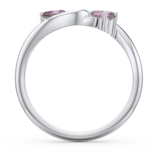 Two of Hearts Pinky Promise Ring