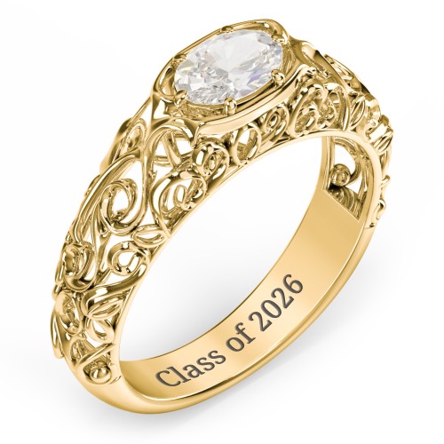 Vintage Graduation Ring