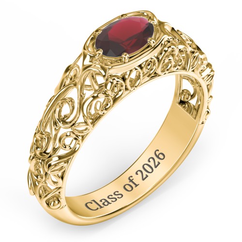 Vintage Graduation Ring