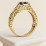 Vintage Graduation Ring – Sterling Silver with Blue Sapphire