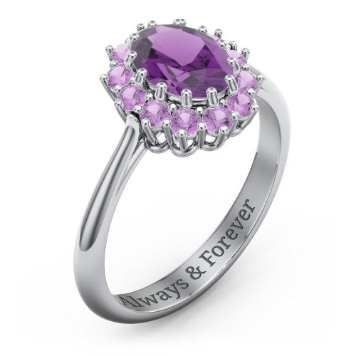 The Lady's Legacy Ring – Sterling Silver with Amethyst
