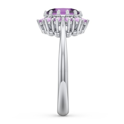 The Lady's Legacy Ring – Sterling Silver with Amethyst