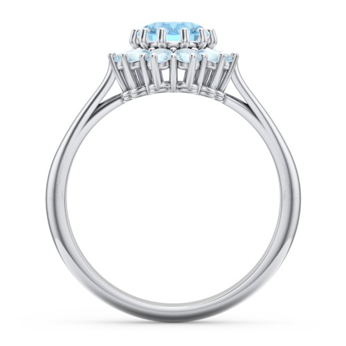 The Lady's Legacy Ring – Sterling Silver with Blue Topaz