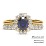 The Lady's Legacy Ring – 10K Rose Gold with White Premium Zirconia and Cubic Zirconia