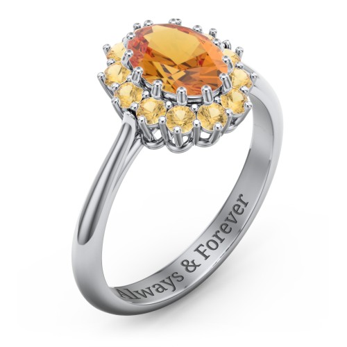 The Lady's Legacy Ring – Sterling Silver with Citrine