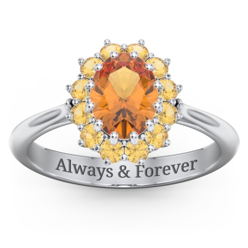 The Lady's Legacy Ring – Sterling Silver with Citrine