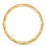 Faceted Wave Band with Milgrain Detailing