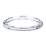 Faceted Wave Band with Milgrain Detailing – Sterling Silver
