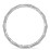 Faceted Wave Band with Milgrain Detailing – Sterling Silver