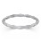 Faceted Wave Band with Milgrain Detailing – Sterling Silver