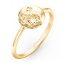 Yin-Yang Ring with Filigree Detailing