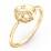Yin-Yang Ring with Filigree Detailing – 10K Yellow Gold