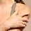 East-West Stackable Baguette Ring – 10K Rose Gold with Emerald
