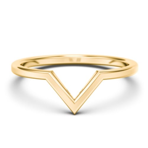 V-Shape Stackable Ring