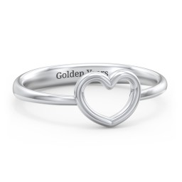 Open Heart Ring