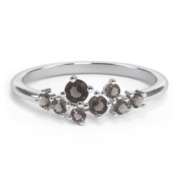 8-Stone Cluster Ring